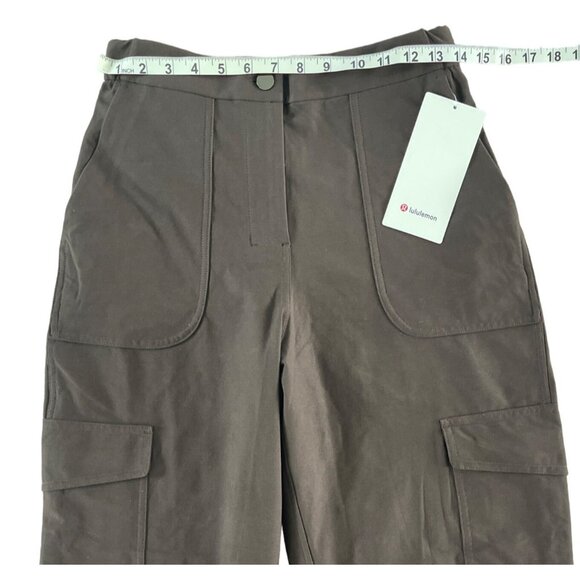 Lululemon Light Utilitech Cargo Pocket High-Rise Pant Espresso Brown 27 $148 NWT - Picture 9 of 14